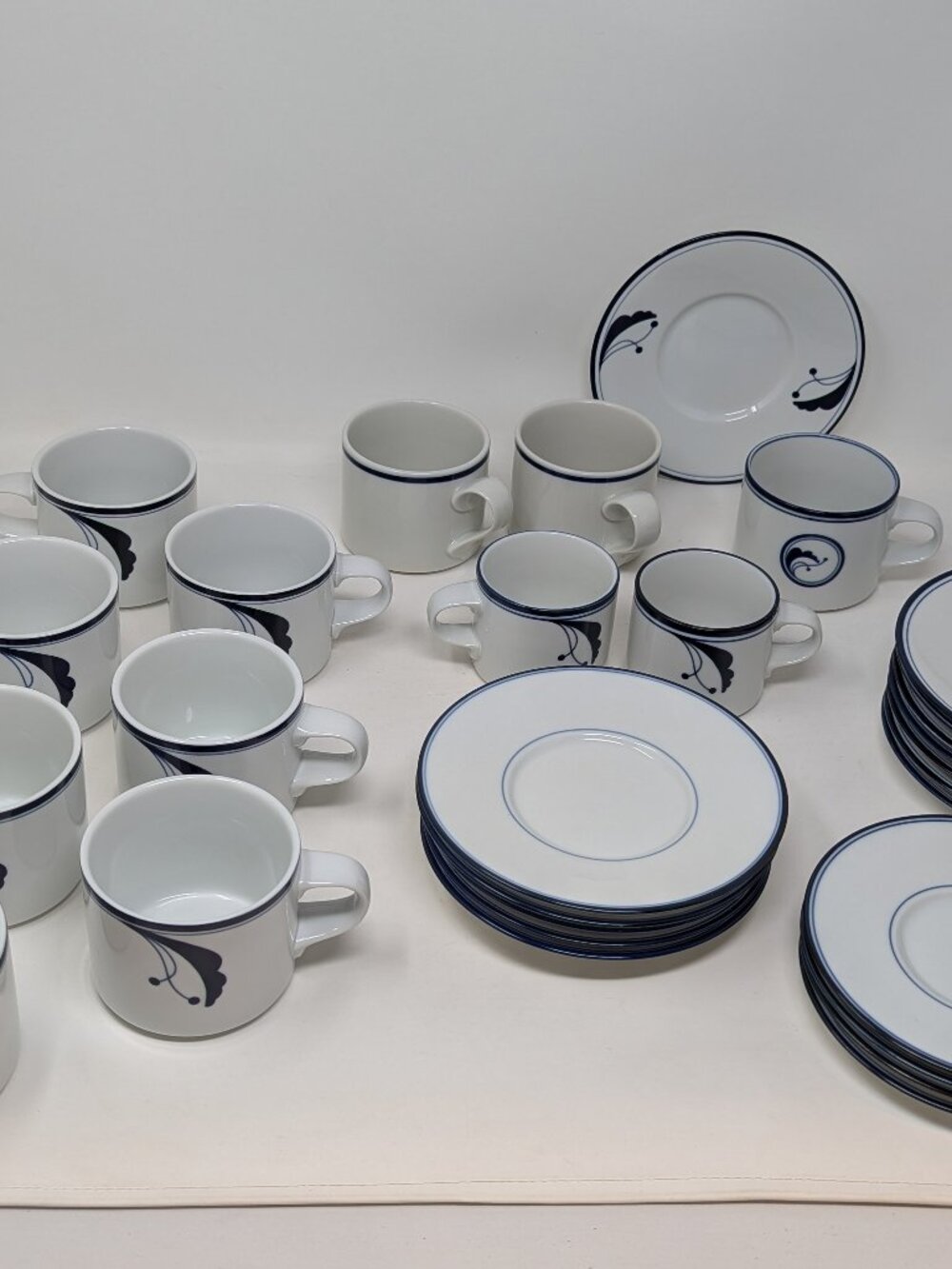 Vintage Dansk blue/white in Flora Juniper and Bayberry from Portugal/Japan